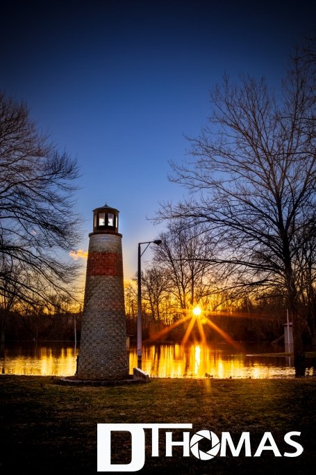 Lighthouse Sunset Lighthouse Sunset